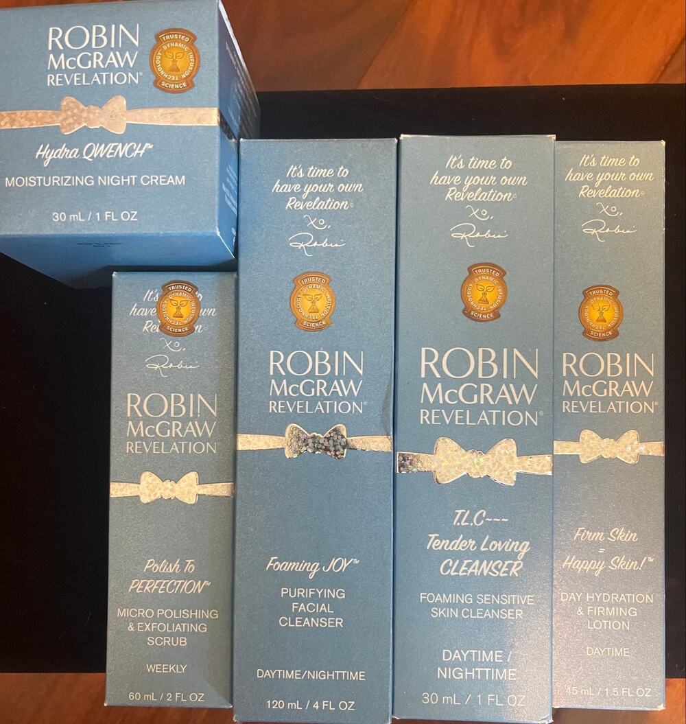 Robin McGraw Revelation skincare